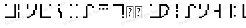 Minecraft字体 Mojangles字体转换
